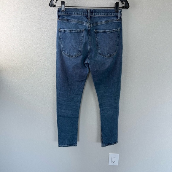 AGOLDE Toni High Rise Slim Straight Cropped Jean Obscure Denim Casual Women’s 26 - Picture 7 of 10